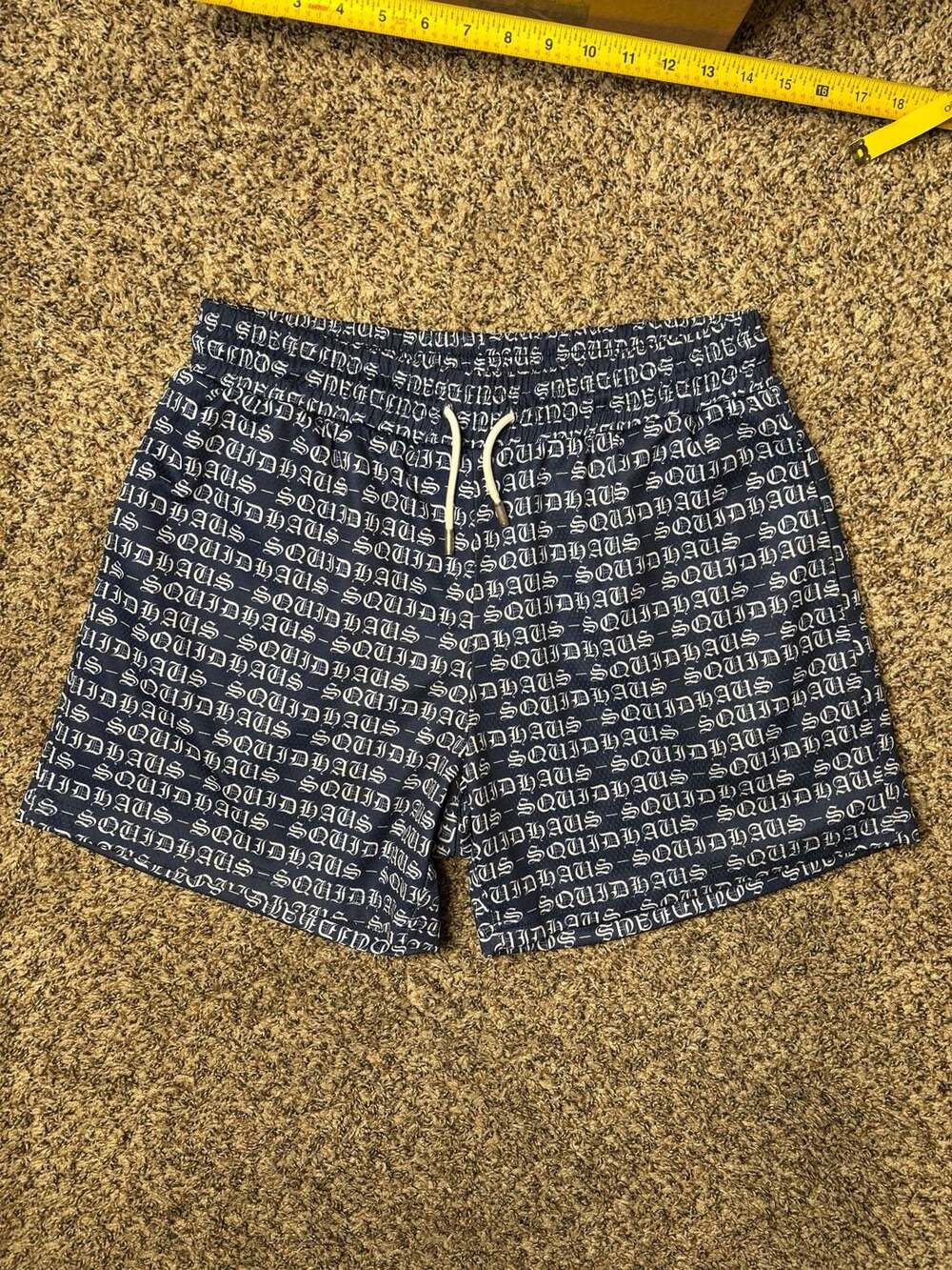Squidhaus All-Over Print Logo Shorts XL